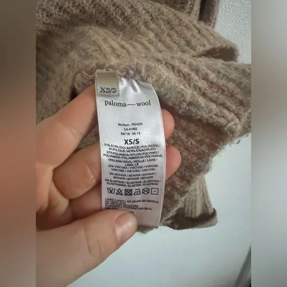 Paloma Wool Heathered Ribbed Sweater - Picture 4 of 7